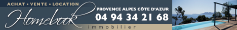 Homebook Immobilier, l’Immobilier en Provence Alpes Côte d’Azur.