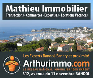 Mathieu Immobilier – Arthurimmo, les experts immobilier Bandol, Sanary et proximité : Transactions, commerce, expertises et locations de vacances.