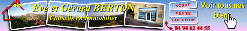 GIO Eve et Gérard Berton, Conseil en Immobilier Toulon Ouest.