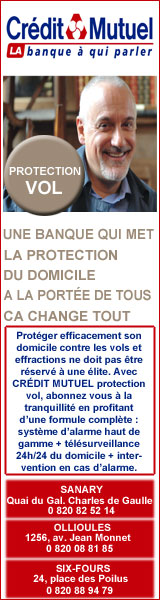 Le Crédit Mutuel, la banque à qui parler. Une banque qui met la protection du domicile à la portée de tous ça change tout.
