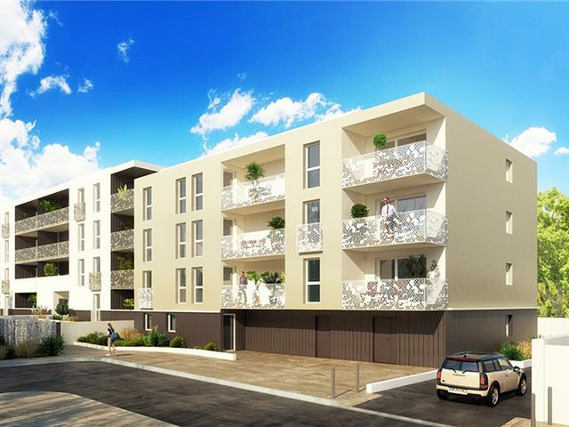 Vente  Appartement T2  de 42 m² à La Seyne Porte Marine 219 000 euros Réf: SFN-1528