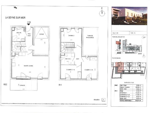 Vente  Maison de 81 m² à La Seyne 375 000 euros Réf: SFN-045009E26F59