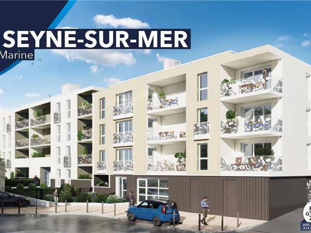 Vente  Appartement F3  de 63 m² à La Seyne 259 000 euros Réf: SFN-1277183-1