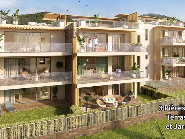 Vente  Appartement T3  de 80 m² à Bormes les Mimosas 810 000 euros Réf: SFN-1343670-2