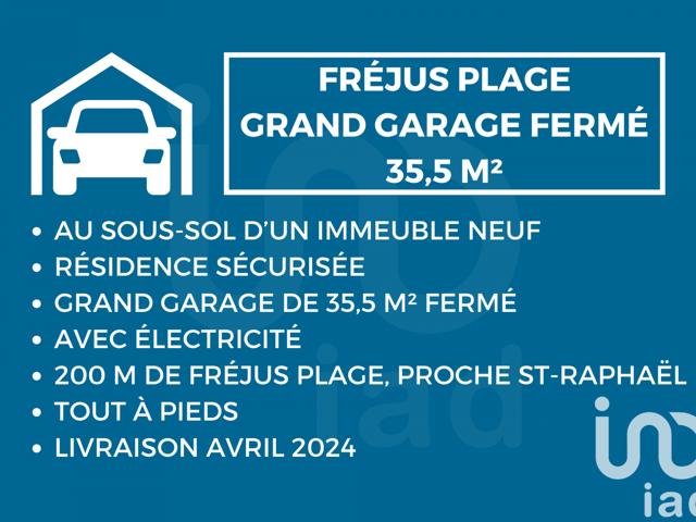 Vente  Garage de 36 m² à Fréjus 68 000 euros Réf: SFN-1483705