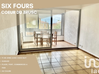 Vente  Appartement T2  de 29 m² à Six-Fours 198 000 euros Réf: SFN-1490074
