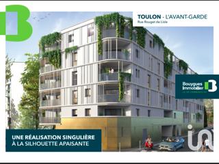 Vente  Appartement F2  de 43 m² à Toulon 237 400 euros Réf: SFN-1504084