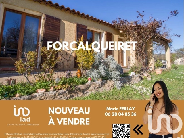 Vente  Maison de 102 m² à Forcalqueiret 400 000 euros Réf: SFN-1482703