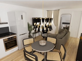 Vente  Appartement T3  de 45 m² à La Garde 243 000 euros