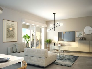 Vente  Appartement T4  de 88 m² à Hyères 375 620 euros Réf: SFN-1516645-2
