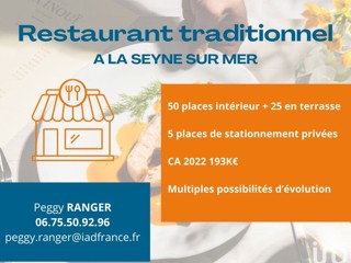 Vente  Local commercial de 200 m² à La Seyne 77 500 euros