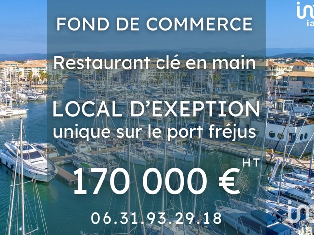 Vente  Local commercial de 225 m² à Fréjus 172 000 euros Réf: SFN-1671564