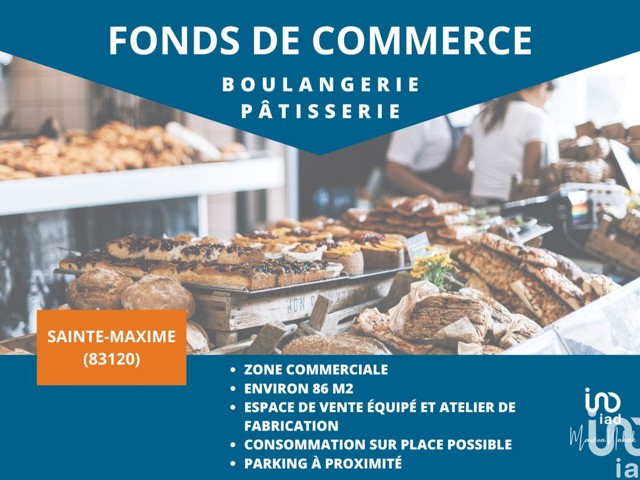 Vente  Local commercial de 86 m² à Sainte Maxime 330 000 euros Réf: SFN-1683330