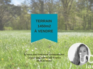 Vente  Terrain de 1450 m² au Beausset 521 000 euros