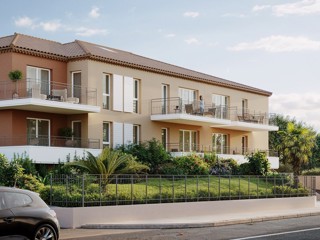 Vente  Appartement F2  de 46 m² à Cogolin 278 000 euros