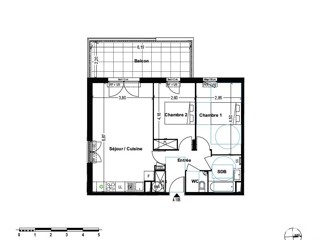 Vente  Appartement F3  de 62 m² à Cogolin 410 000 euros