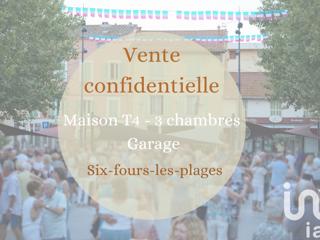 Vente  Maison de 82 m² à Six-Fours 415 000 euros