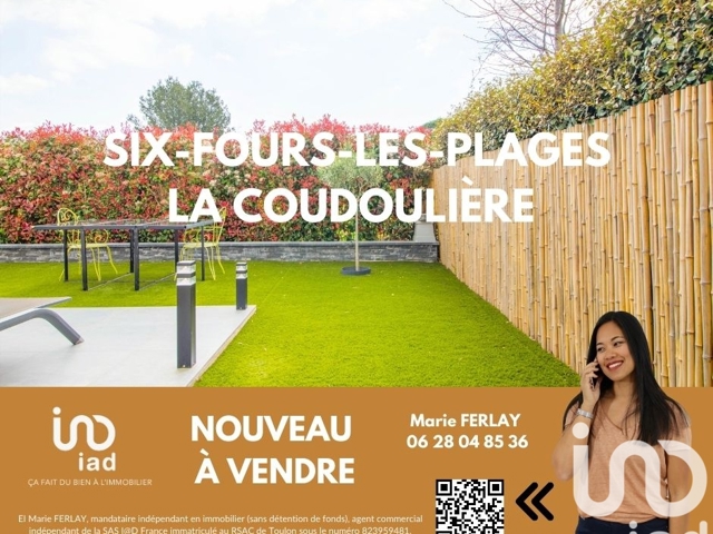 Vente  Appartement F3  de 60 m² à Six-Fours 449 000 euros Réf: SFN-1738956