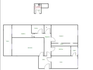 Vente  Appartement T3  de 73 m² à Toulon 169 000 euros