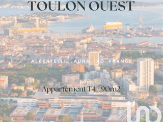 Vente  Appartement T4  de 70 m² à Toulon 179 000 euros