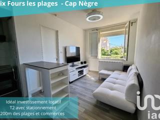 Vente  Appartement F2  de 28 m² à Six-Fours 167 000 euros