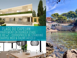 Vente  Appartement T4  de 88 m² à Bandol 680 000 euros