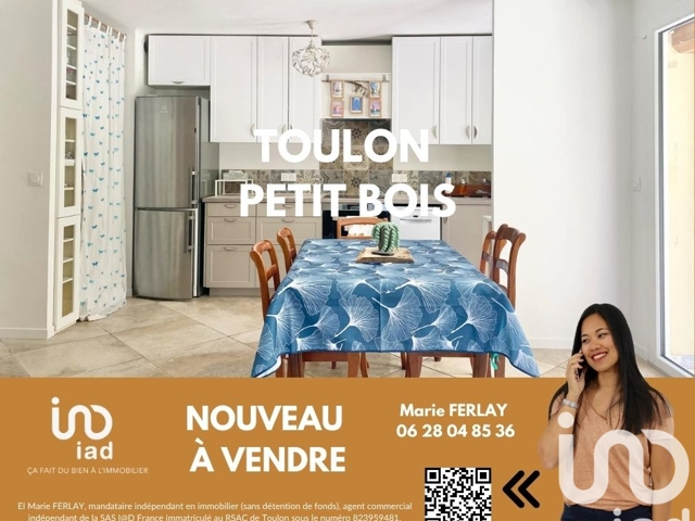 Vente  Appartement F4  de 70 m² à Toulon 300 000 euros Réf: SFN-1782564