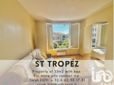 Vente  Appartement F2  de 32 m² à Saint Tropez 590 000 euros