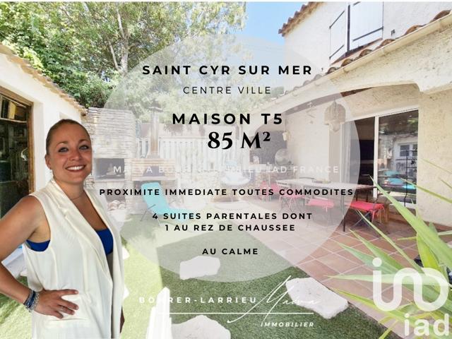 Vente  Maison de 85 m² à Saint Cyr Sur Mer 490 000 euros Réf: SFN-1623296