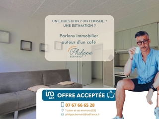 Vente  Appartement F2  de 32 m² à Saint Mandrier 129 000 euros