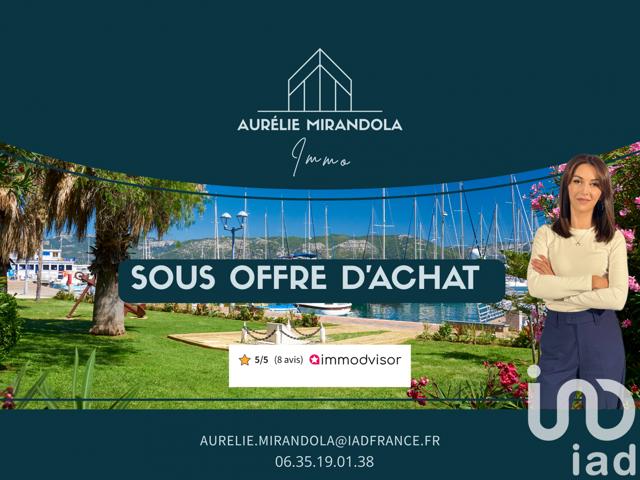 Vente  Appartement F2  de 35 m² à Saint Mandrier 120 000 euros Réf: SFN-1864186