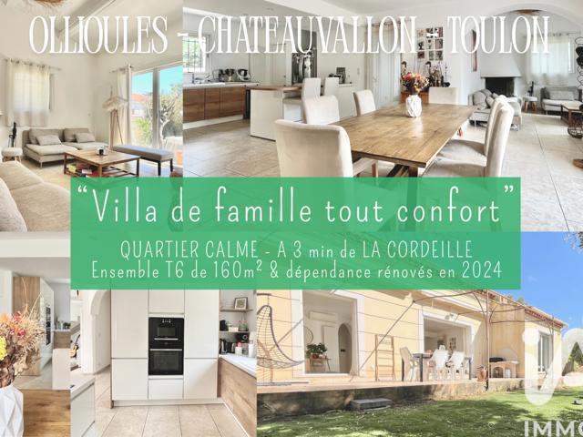 Vente  Maison de 160 m² à Toulon 599 000 euros Réf: SFN-1869748