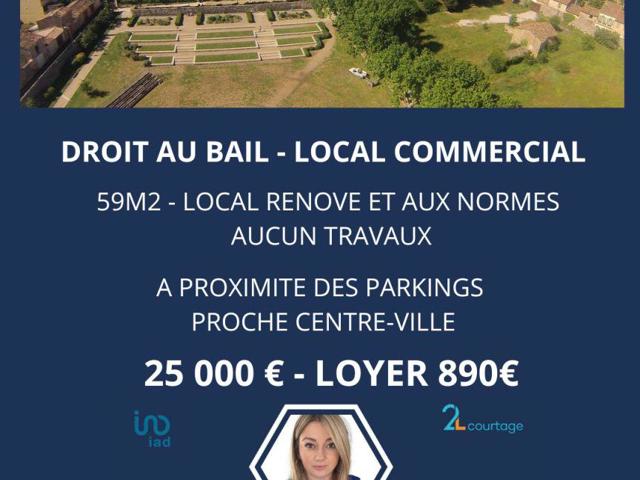 Vente  Local commercial de 59 m² à Saint Maximin la Sainte Baume 25 000 euros Réf: SFN-1889649