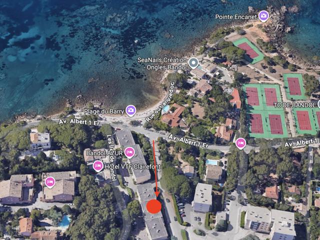 Vente  Appartement F2  de 52 m² à Bandol 380 000 euros Réf: SFN-1879023