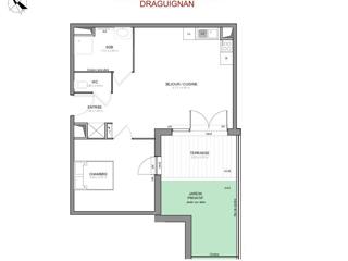 Vente  Appartement T2  de 51 m² à Draguignan 198 340 euros Réf: SFN-1881829-5