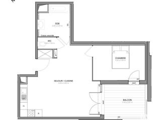 Vente  Appartement F2  de 52 m² à Draguignan 187 175 euros Réf: SFN-1881829-10