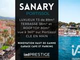 Vente  Appartement T3  de 90 m² à Sanary 1 099 000 euros