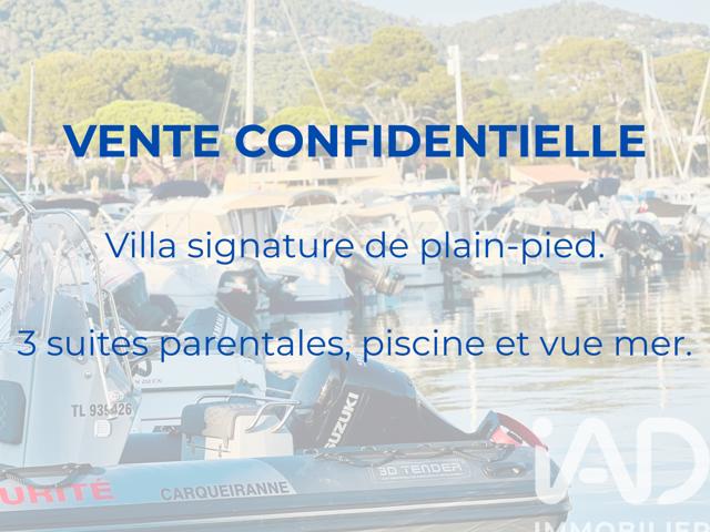 Vente  Maison de 170 m² à Carqueiranne 1 390 000 euros Réf: SFN-1904077