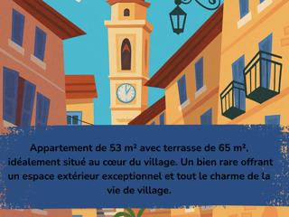 Vente  Studio de 53 m² à La Cadière d'Azur 215 000 euros