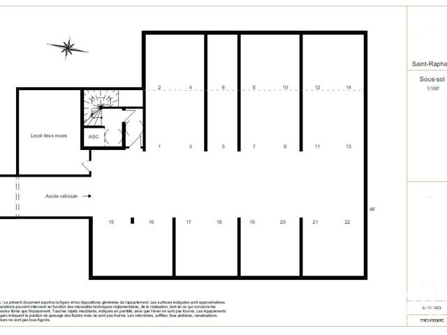 Vente  Garage de 24 m² à Saint Raphaël 40 000 euros Réf: SFN-1670221-4