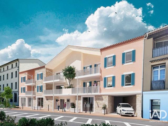 Vente  Appartement F3  de 60 m² à Cogolin 355 000 euros Réf: SFN-1910377-1