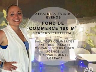 Vente  Local commercial de 180 m² à Evenos 200 000 euros Réf: SFN-1814161