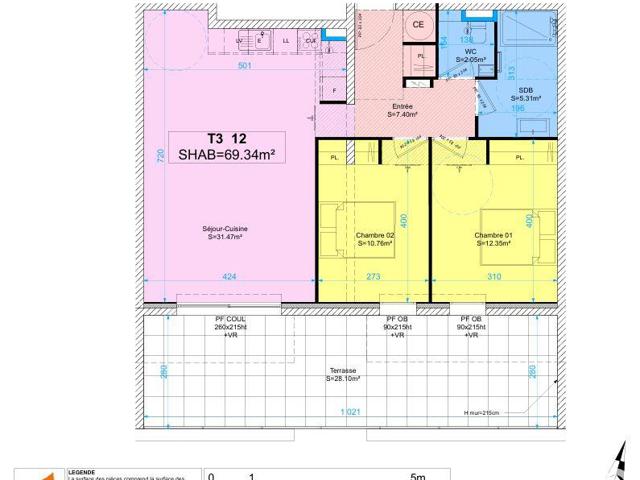 Vente  Appartement F3  de 69 m² à Saint Raphaël 515 000 euros Réf: SFN-1789114-5