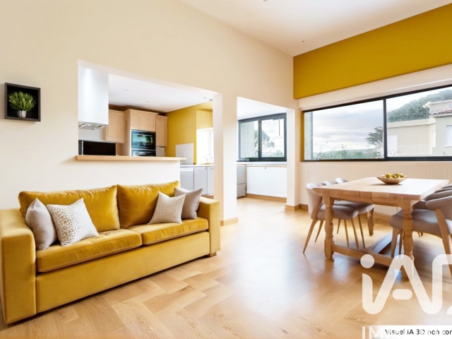 Vente  Appartement F3  de 58 m² à Saint Cyr Sur Mer 395 000 euros Réf: SFN-1932307