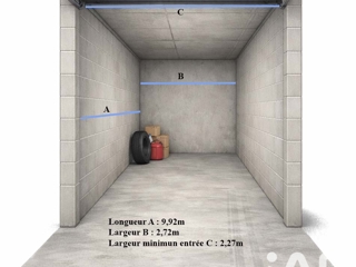 Vente  Garage de 27 m² à La Seyne 45 000 euros