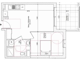 Vente  Appartement T2  de 42 m² à Bormes les Mimosas 244 000 euros