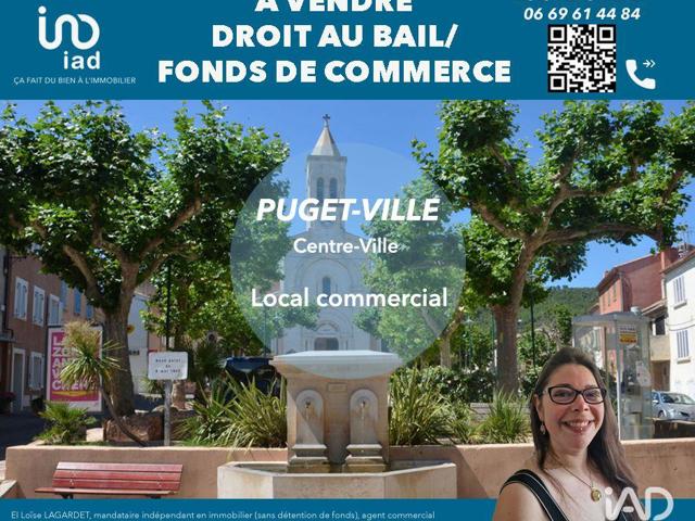 Vente  Local commercial de 60 m² à Puget Ville 16 500 euros Réf: SFN-1960374