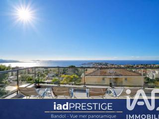 Vente  Appartement T4  de 110 m² à Bandol 1 195 000 euros