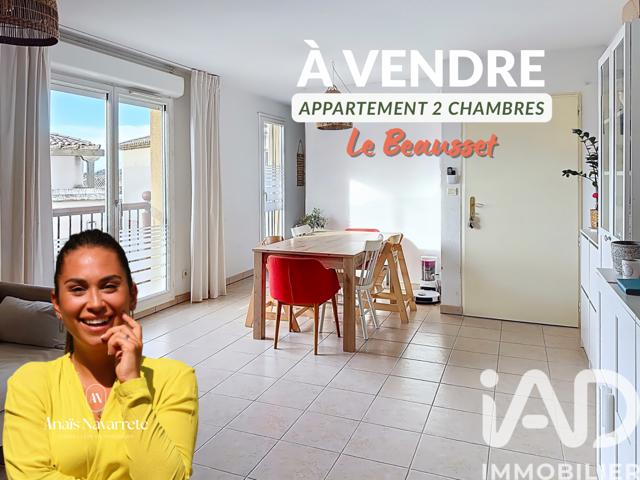 Vente  Appartement F3  de 63 m² au Beausset 226 000 euros Réf: SFN-1950656