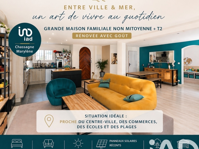 Vente  Maison de 250 m² au Pradet 720 000 euros Réf: SFN-1868198